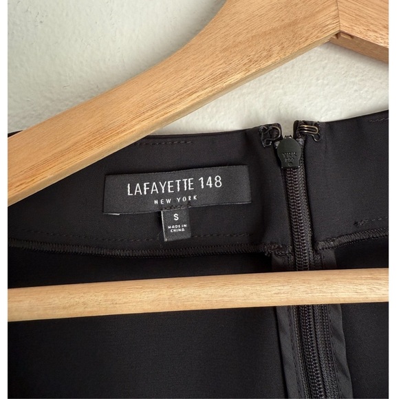 Lafayette Sleeveless Sheath Dress With Pockets in Black - Picture 6 of 7